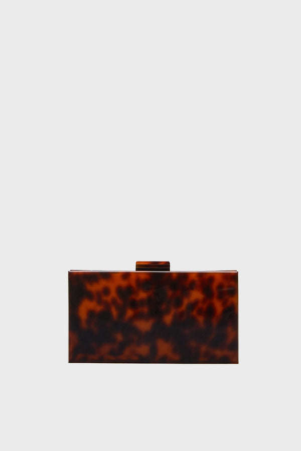 Exclusive Tortoise Margot Clutch