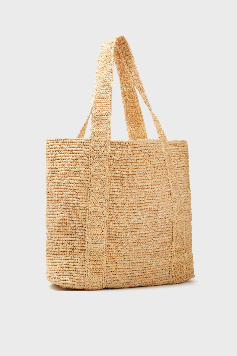 The Original Natural Straw Traveler Hat Bag